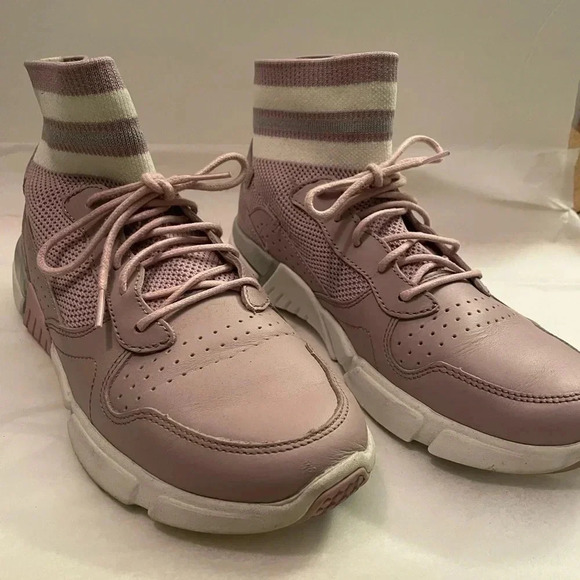 Mark Nason Block Varsity Retro style mid top slip on sneakers. - Picture 1 of 5